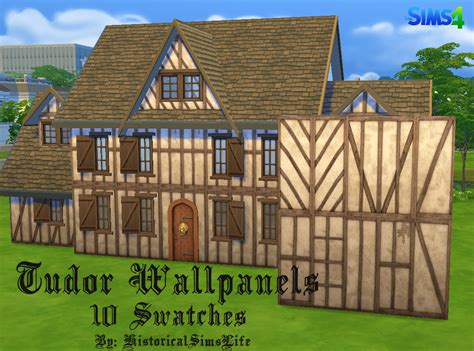 re tudor wallpaper|sims 4 tudor wallpaper cc.